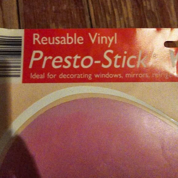 Vintage Eureka Valentine's Day Teddy Bear Window Cling Decor - Picture 9 of 9